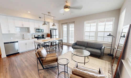 white cabinets stainless steel appliances